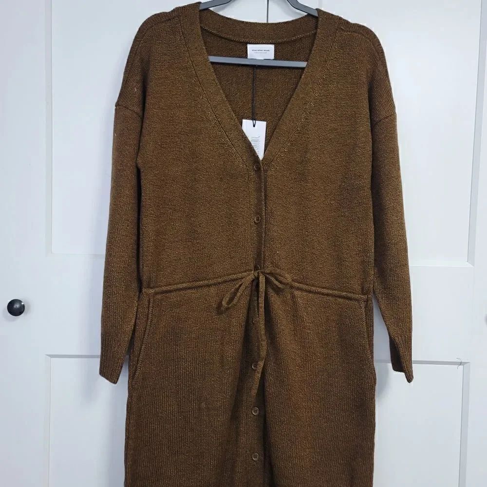 Who what wear collection Shayna gathered duster dress, large - Picture 5 of 11